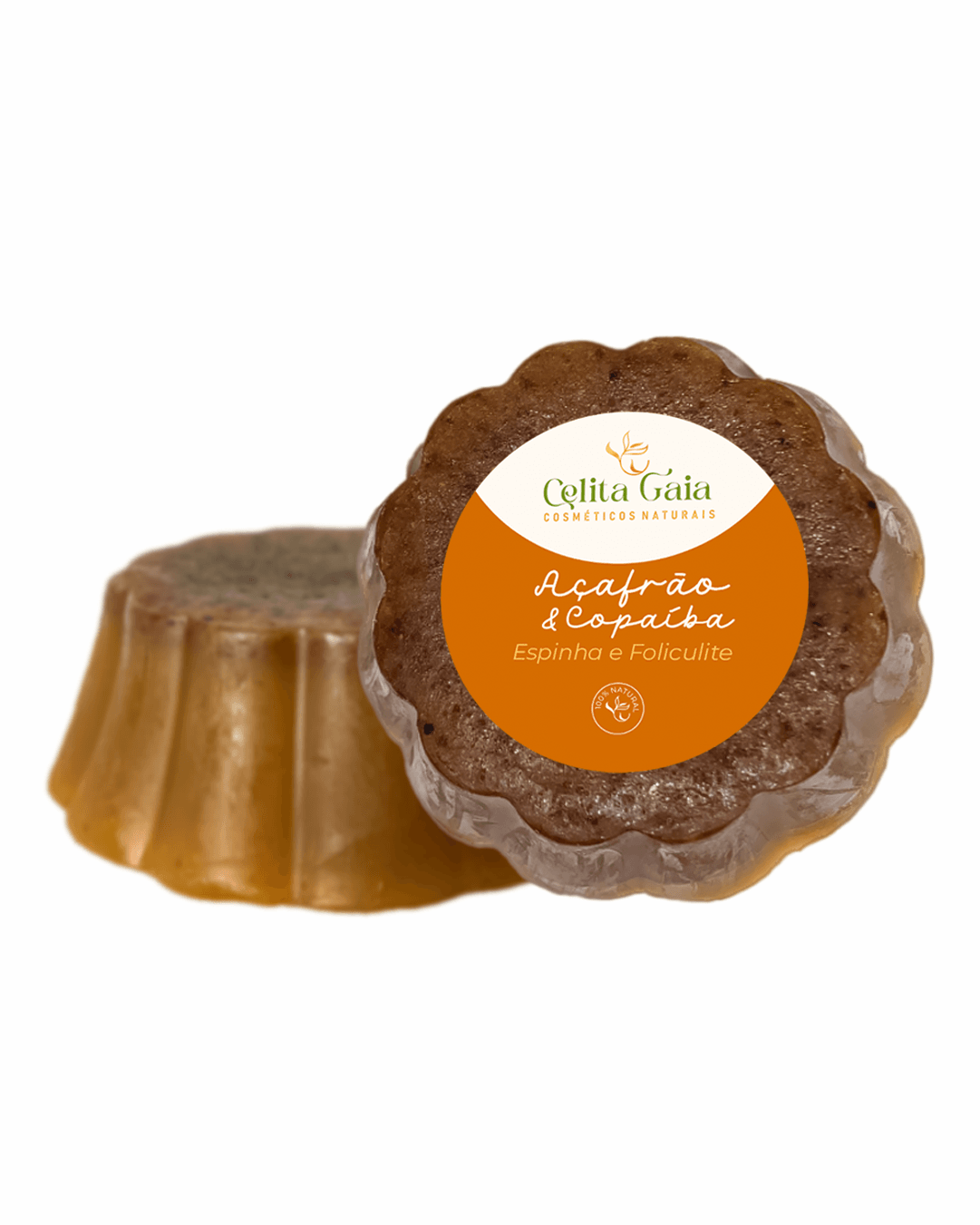SABONETE AÇAFRÃO E COPAIBA Sabonete Corporal e Facial Açafrão & Copaíba - Imagem 1