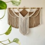 Painel decorativo em Macramê
